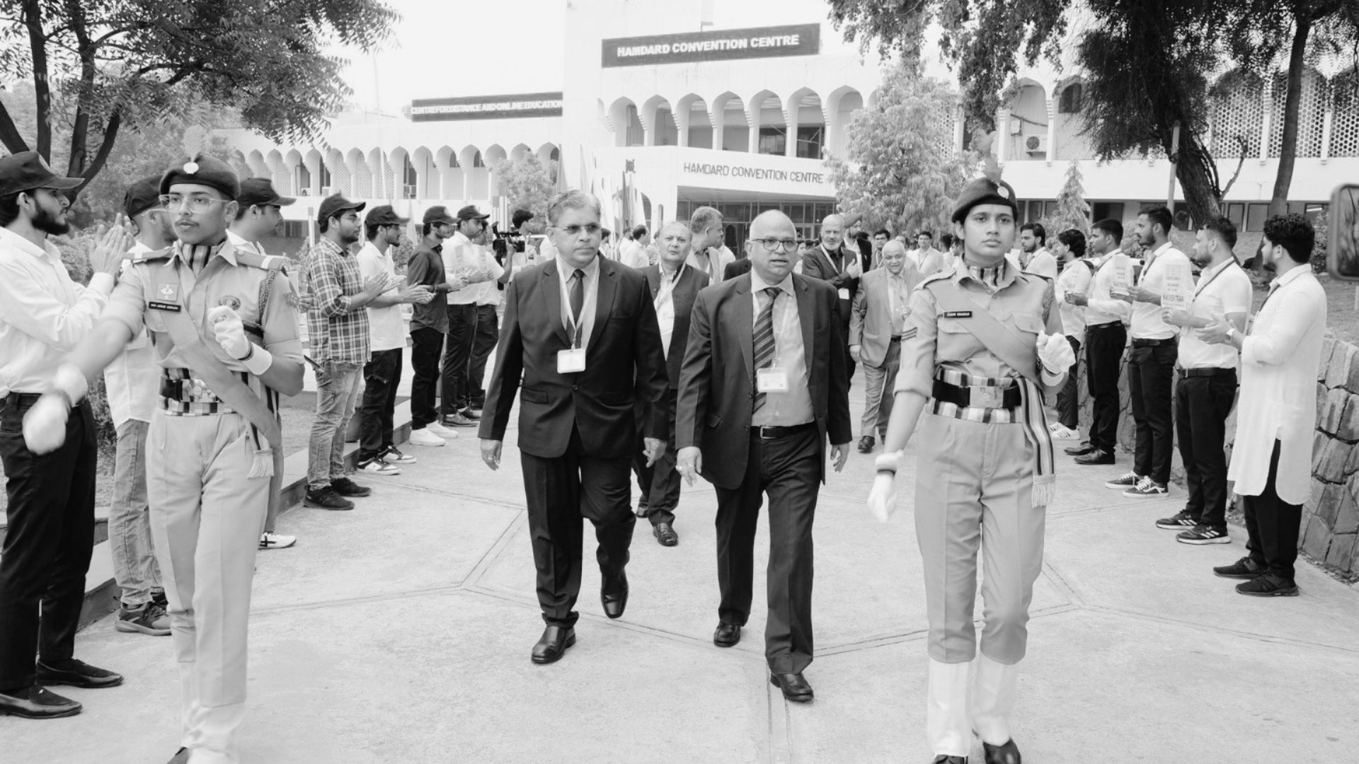 NAAC Peer Team Visit at Jamia Hamdard